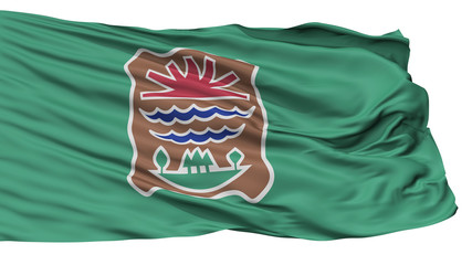 Western Abenaki Indian Flag, Isolated On White Background, 3D Rendering