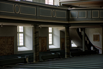 Fototapeta premium beautiful old Church of Ansbach