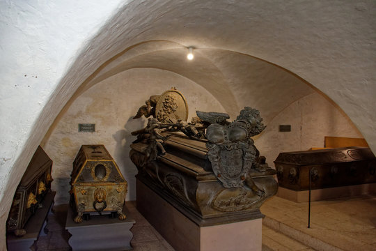 crypt of the Bavarian Royal family in Ansbach