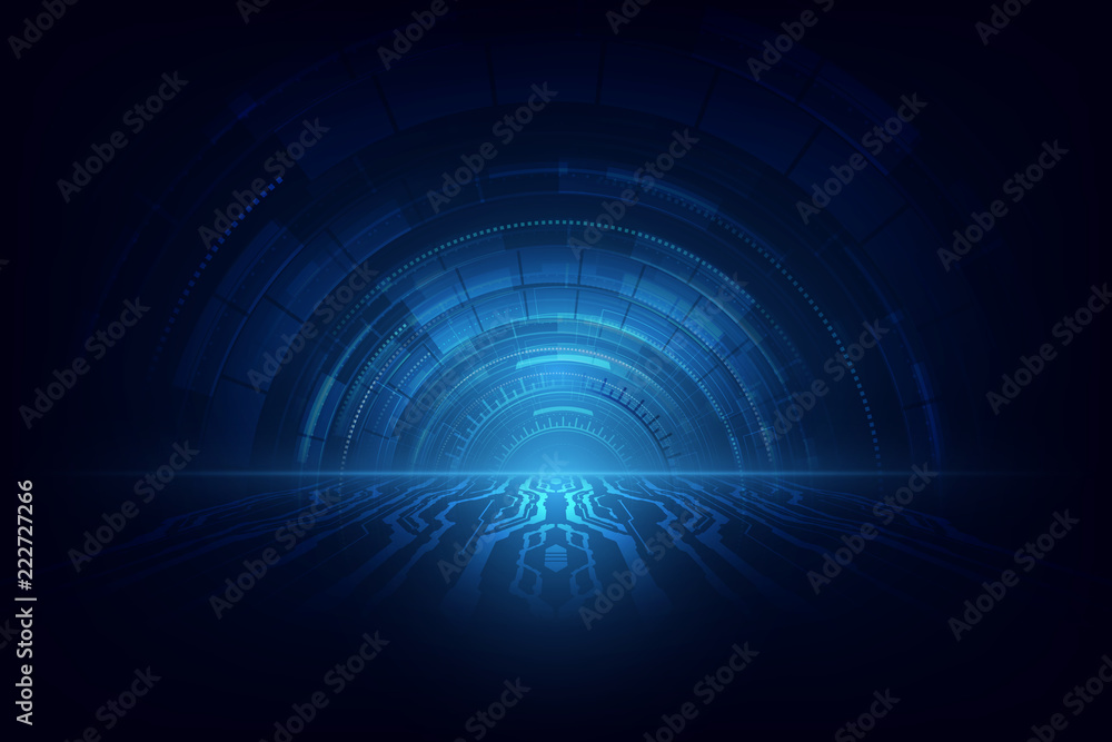 Poster abstract technology speed concept. vector background