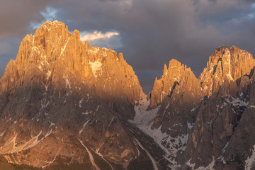 Fototapeta premium Dolomites, Italy photography in summer