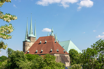 Dom St. Marien und Severikirche in Erfurt, Thüringen