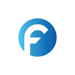 Letter F logo