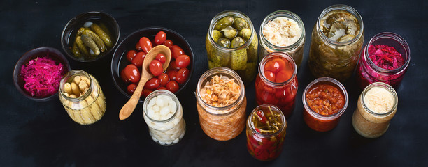 Fermented preserved food