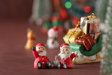 クリスマス雑貨イメージ　サンタクロース
