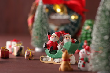 クリスマス雑貨イメージ　サンタクロース