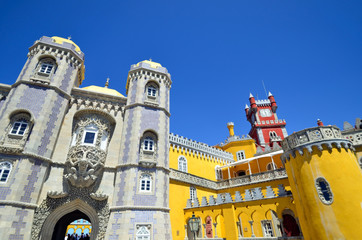 Pena Palace in Sintra,Portugal