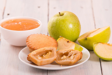 Apple pies.