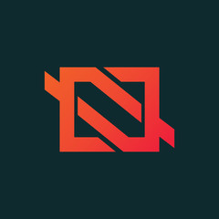 Letter N logo
