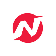 Letter N logo