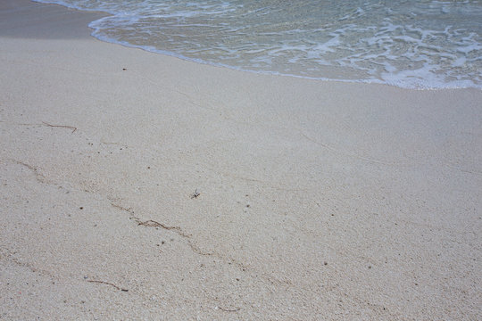 White sand beach