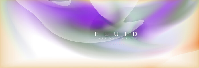 Abstract background holographic liquid colors design