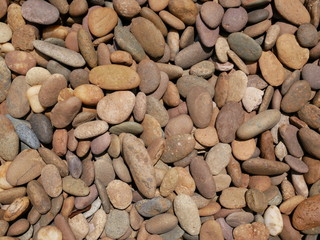 pebbles on the beach