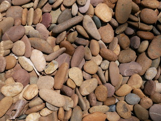 background of pebble stones