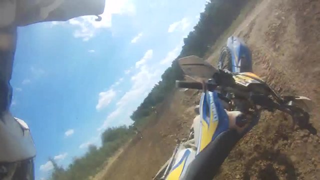 Highsider Motocrossstrecke