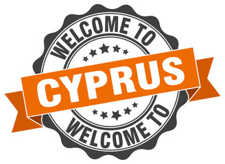 Cyprus round ribbon seal