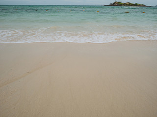 Fototapeta na wymiar Tropical Idyllic Beach in vacation time