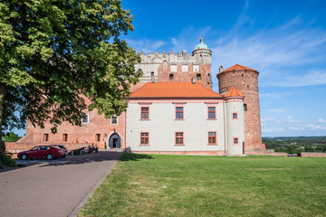 Fototapeta na wymiar Castle in Golub-Dobrzyn. Poland