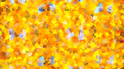 Background in the style of cubism.