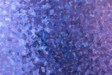 Background in the style of cubism.