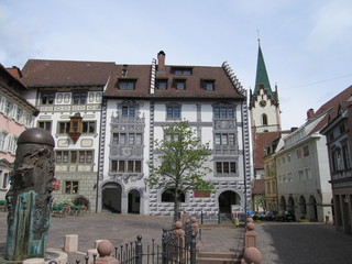 Naklejka premium Markplatz Engen