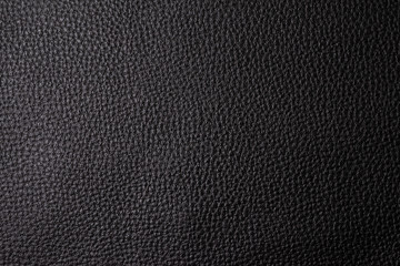 Luxury  black textured leather background.