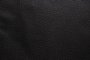 Luxury  black textured leather background.