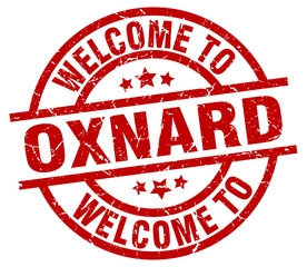 welcome to Oxnard red stamp