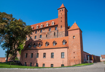 Fototapeta na wymiar Teutonic castle in Gniew, Poland