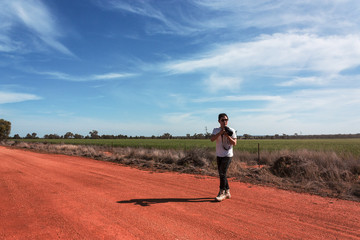 Taking photography in Outback Australia off road