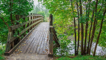 Kładka nad wodą © Mariusz Sowula
