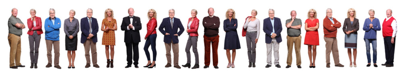 Group of old people