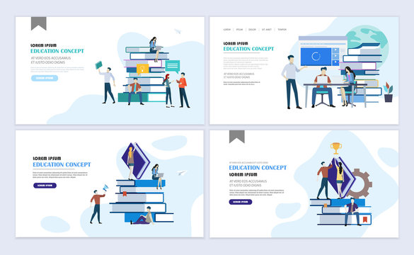 Landing pages education