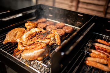 Butterfly Chicken Burgers BBQ