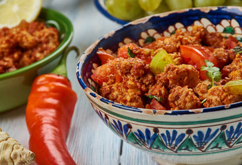 Hyderabadi Keema Shimla Mirch