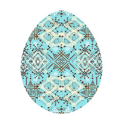 Easter egg, ethnic pattern