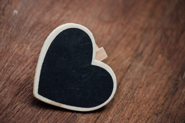 Crafts wooden heart