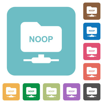 FTP no operation rounded square flat icons