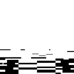 Monochrome background with glitch effect and space for your text
