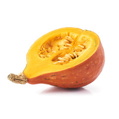 hokkaido pumpkin isolated over white background