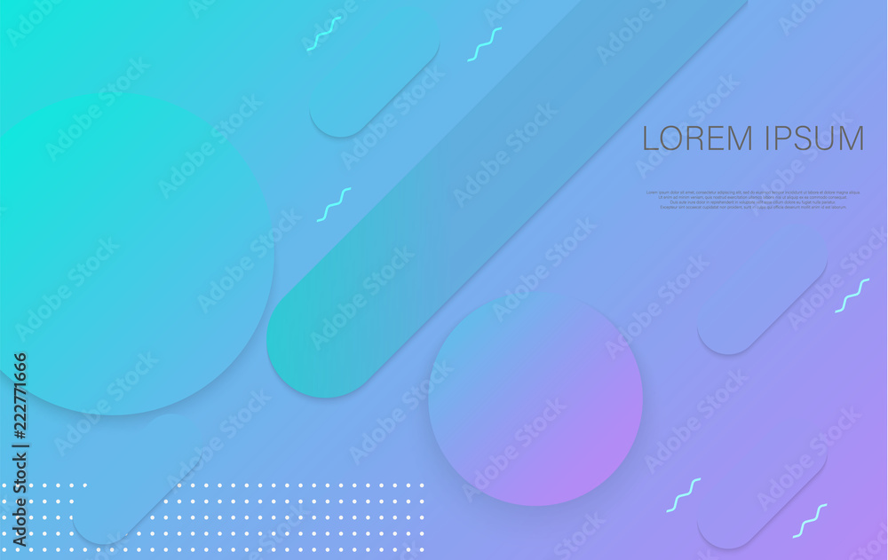 Poster dynamic gradient. dynamic gradient. neon abstract background concept. minimal cover banner template.
