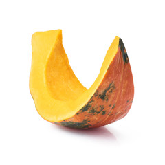 hokkaido pumpkin isolated over white background