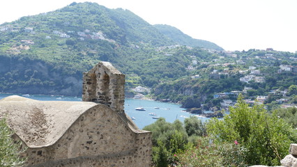 Ischia east coast view from Castello Aragonese	