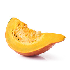 hokkaido pumpkin isolated over white background