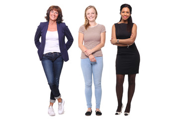 Obraz premium Beautiful group of women