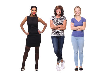 Fototapeta premium Beautiful group of women