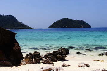 The Beach of kok khai Island