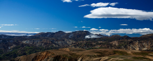 Vulcanic hole Iceland