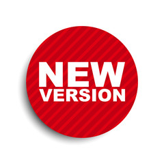 red circle banner element new version