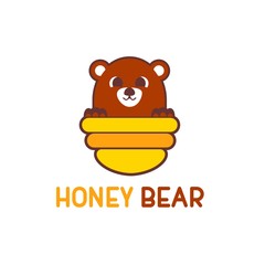 Honey bear logo